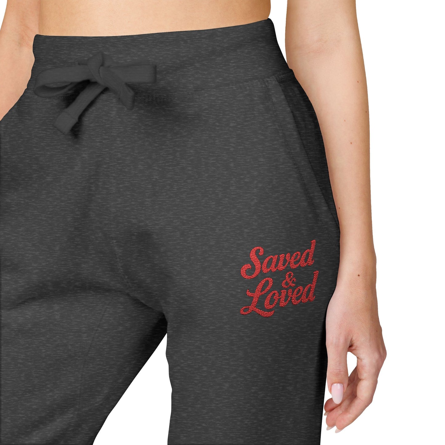 SAVED & LOVED Embroidered Sweatpants