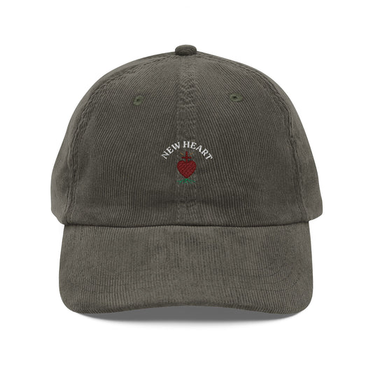REBORN : New Heart Corduroy Cap