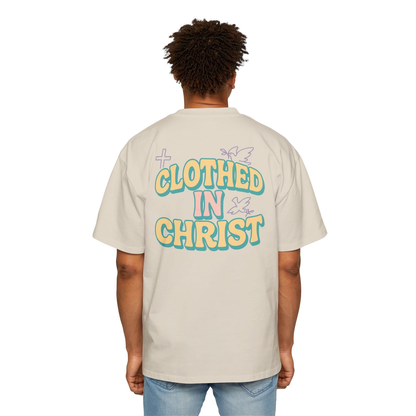 CLOTHED IN CHRIST Oversized Tee