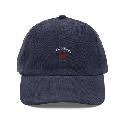 REBORN : New Heart Corduroy Cap