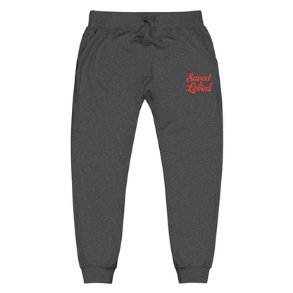 SAVED & LOVED Embroidered Sweatpants