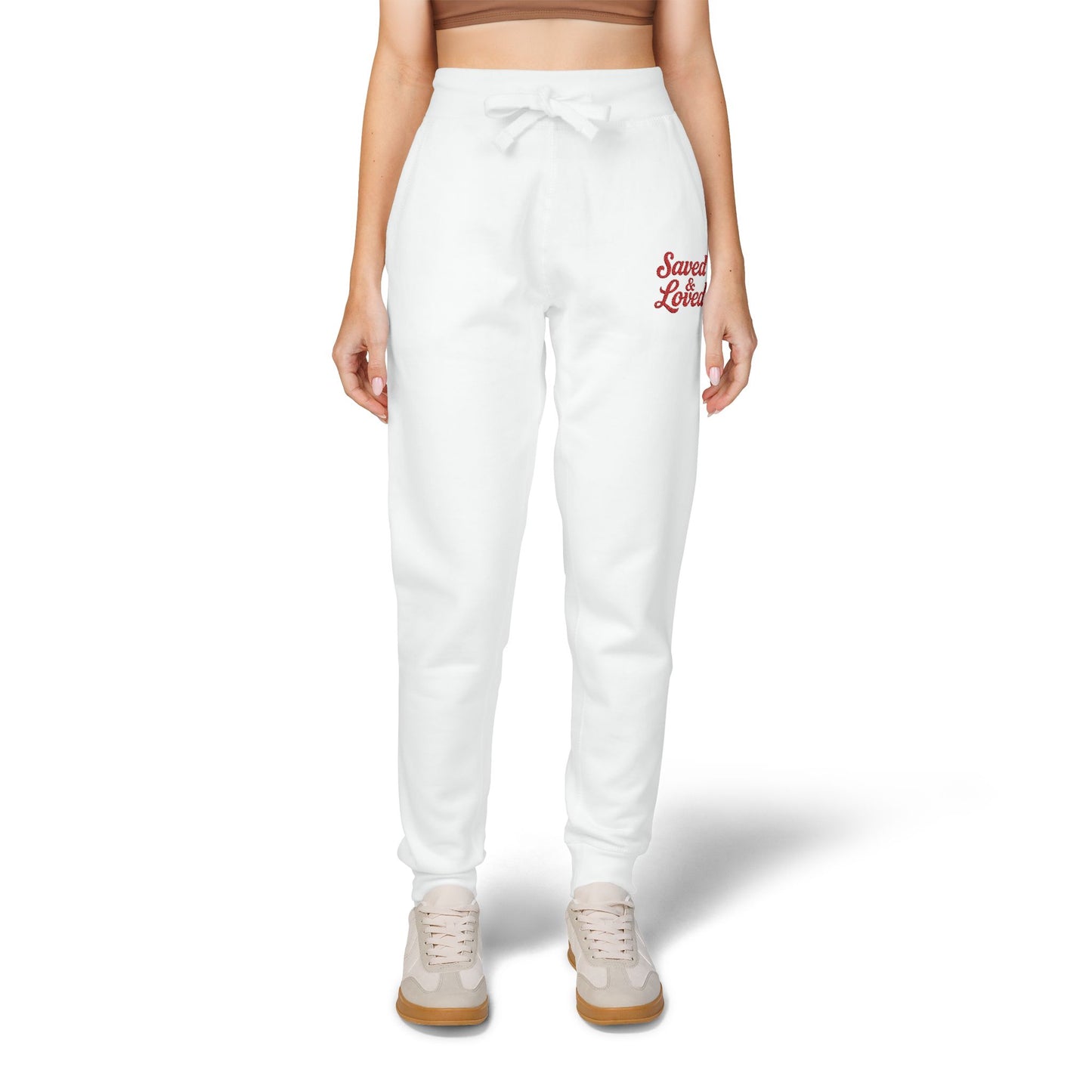 SAVED & LOVED Embroidered Sweatpants