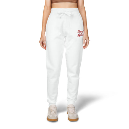 SAVED & LOVED Embroidered Sweatpants