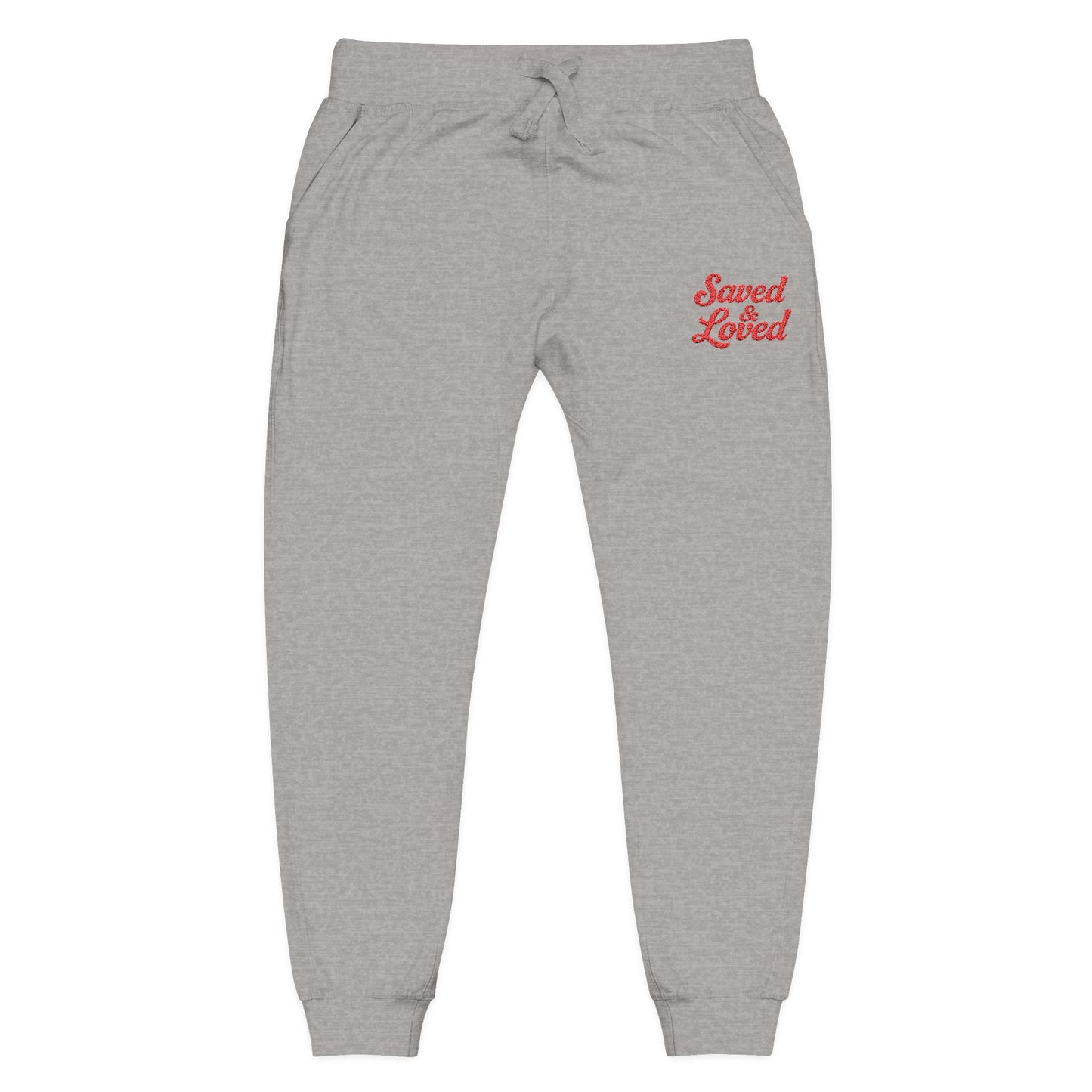 SAVED & LOVED Embroidered Sweatpants