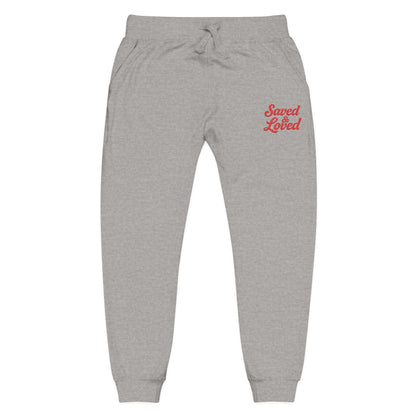 SAVED & LOVED Embroidered Sweatpants
