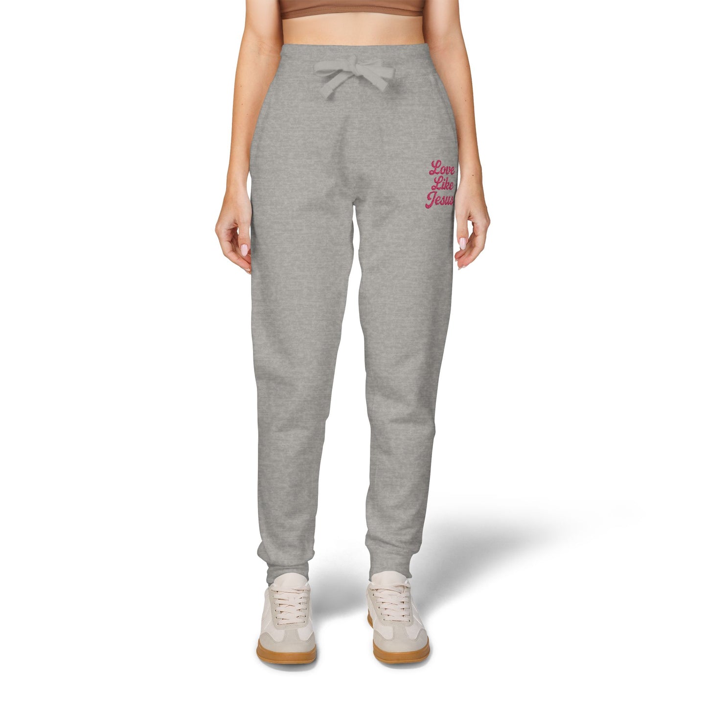 LOVE LIKE JESUS Embroidered Sweatpants