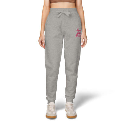 LOVE LIKE JESUS Embroidered Sweatpants