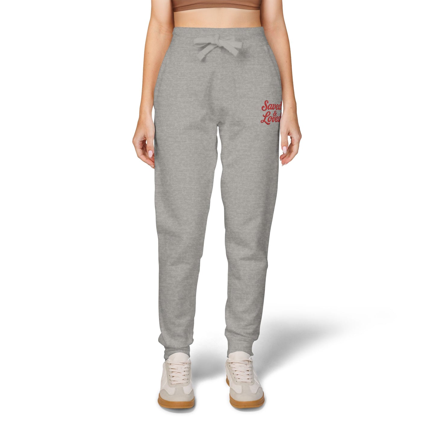 SAVED & LOVED Embroidered Sweatpants