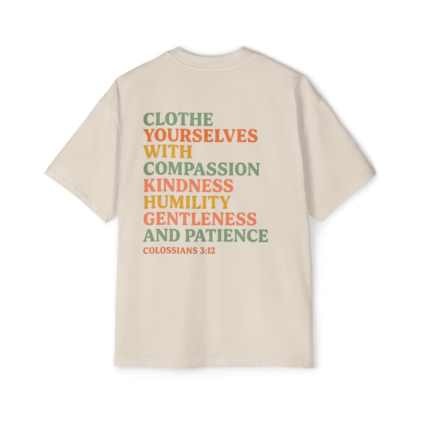 COLOSSIANS 3:12 Oversized T-Shirt